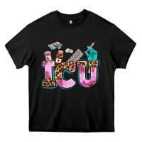 Black icu Heavy Core Tee - AdoDesignShop
