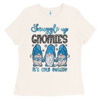 Bone snuggle up gnomies it's cold outside Ladies Tee - JahusDesignShop