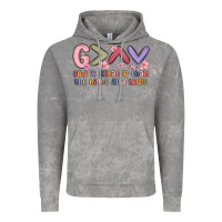 Cloud Rock god is greater than the highs and lows Vintage Hoodie - MaliasSmallBusiness
