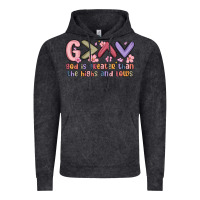 Vintage Black god is greater than the highs and lows Vintage Hoodie - MaliasSmallBusiness