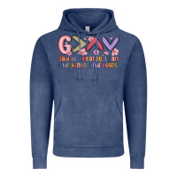 Vintage Denim god is greater than the highs and lows Vintage Hoodie - MaliasSmallBusiness