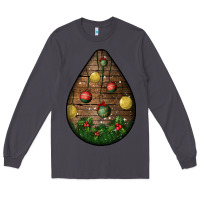 Smoke christmas  teardrop Long Sleeve Tee - BundleAndBundleShop
