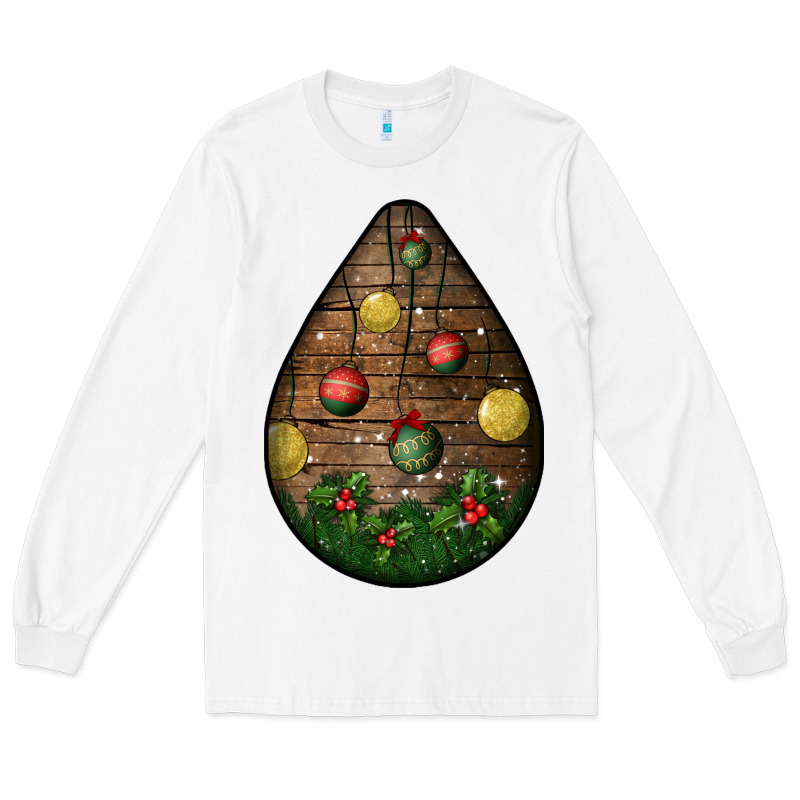 Christmas  Teardrop Long Sleeve Tee by BundleAndBundleShop | Teevron