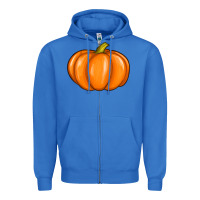 True Royal pumpkin Zipper Hoodie - texasbilliewilder