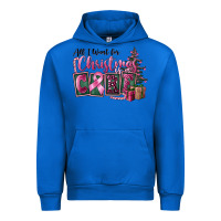 Cobalt all i want for christmas is cure Urban Hoodie - FaDigitalArtStudio