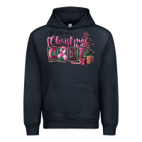 Navy all i want for christmas is cure Urban Hoodie - FaDigitalArtStudio