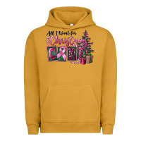 Pigment Peanut Butter all i want for christmas is cure Urban Hoodie - FaDigitalArtStudio