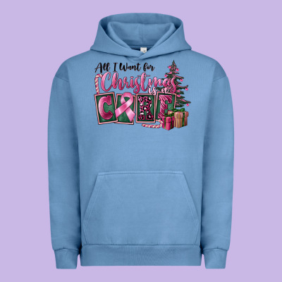 All I Want For Christmas Is Cure Urban Hoodie Designed By Fadigitalartstudio