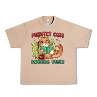 Burro purrfect cozy reading vibes Urban Heavy Tee - MaliasSmallBusiness