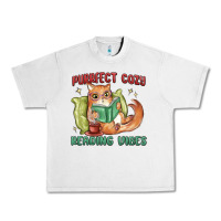 Lunar Rock purrfect cozy reading vibes Urban Heavy Tee - MaliasSmallBusiness