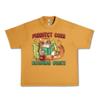 Peanut Butter purrfect cozy reading vibes Urban Heavy Tee - MaliasSmallBusiness