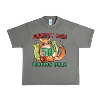 Tornado purrfect cozy reading vibes Urban Heavy Tee - MaliasSmallBusiness