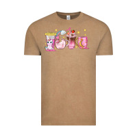 Vintage Coffee unicorn coffee cups Vintage Tee - NancyCooperArtShop