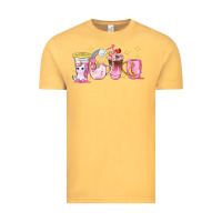 Vintage Mustard unicorn coffee cups Vintage Tee - NancyCooperArtShop