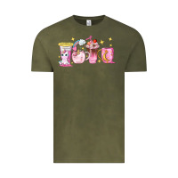 Vintage Olive unicorn coffee cups Vintage Tee - NancyCooperArtShop