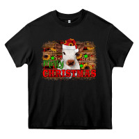 Black merry christmas Heavy Core Tee - JahusDesignShop