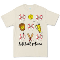 Bone softball coquette bow Premium Tee - JahusDesignShop