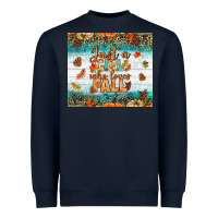Navy Just A Girl Who Loves Fall Tumbler Heavyweight Sweatshirt - BundleAndBundleShop
