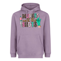 Lavender nurses call the shots Heavyweight Hoodie - CowGirlArtShop