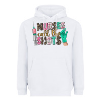 White nurses call the shots Heavyweight Hoodie - CowGirlArtShop