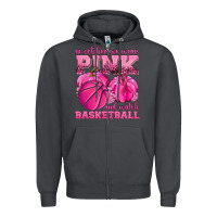 Smoke In October We Wear Pink and Watch Basketball Zipper Hoodie - texasbilliewilder