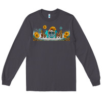 Smoke american football mom libbey glass Long Sleeve Tee - BundleAndBundleShop