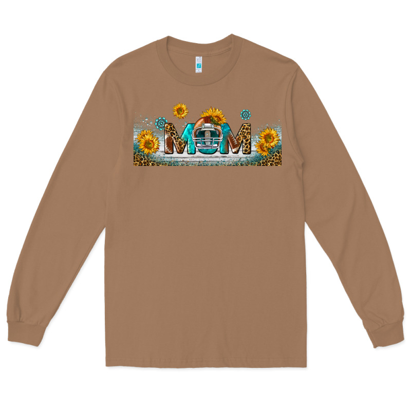 American Football Mom Libbey Glass Long Sleeve Tee by BundleAndBundleShop | Teevron