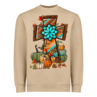Mushroom fall cross Heavyweight Sweatshirt - BundleAndBundleShop