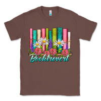 Chestnut booktrovert Classic Tee - NancyCooperArtShop