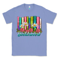 Colony Blue booktrovert Classic Tee - NancyCooperArtShop