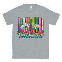 Heather Grey booktrovert Classic Tee - NancyCooperArtShop