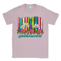 Lilac booktrovert Classic Tee - NancyCooperArtShop
