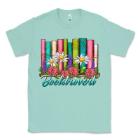 Seafoam booktrovert Classic Tee - NancyCooperArtShop