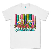 White booktrovert Classic Tee - NancyCooperArtShop