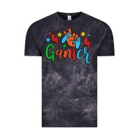 Cloud Black gamer Vintage Tee - JahusDesignShop