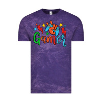 Cloud Purple gamer Vintage Tee - JahusDesignShop