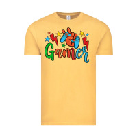 Vintage Mustard gamer Vintage Tee - JahusDesignShop