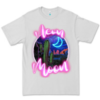 Dove Grey neon moon Premium Tee - JahusDesignShop