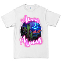 White neon moon Premium Tee - JahusDesignShop