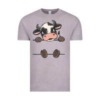 Vintage Zinc custom cow Vintage Tee - MaliasSmallBusiness