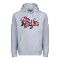 Heather Grey strong cancer awareness 12 inches 300 dpi Premium Hoodie - CowGirlArtShop