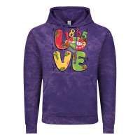 Cloud Purple love juneteenth lips Vintage Hoodie - MaliasSmallBusiness