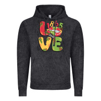 Love Juneteenth Lips Vintage Hoodie | Teevron