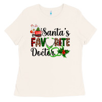 Bone santa's favorite doctor Ladies Tee - AdoDesignShop