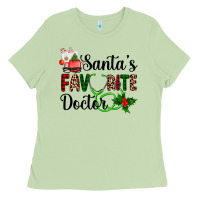 Matcha santa's favorite doctor Ladies Tee - AdoDesignShop