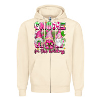 Sandshell gnome for the holidays Zipper Hoodie - texasbilliewilder