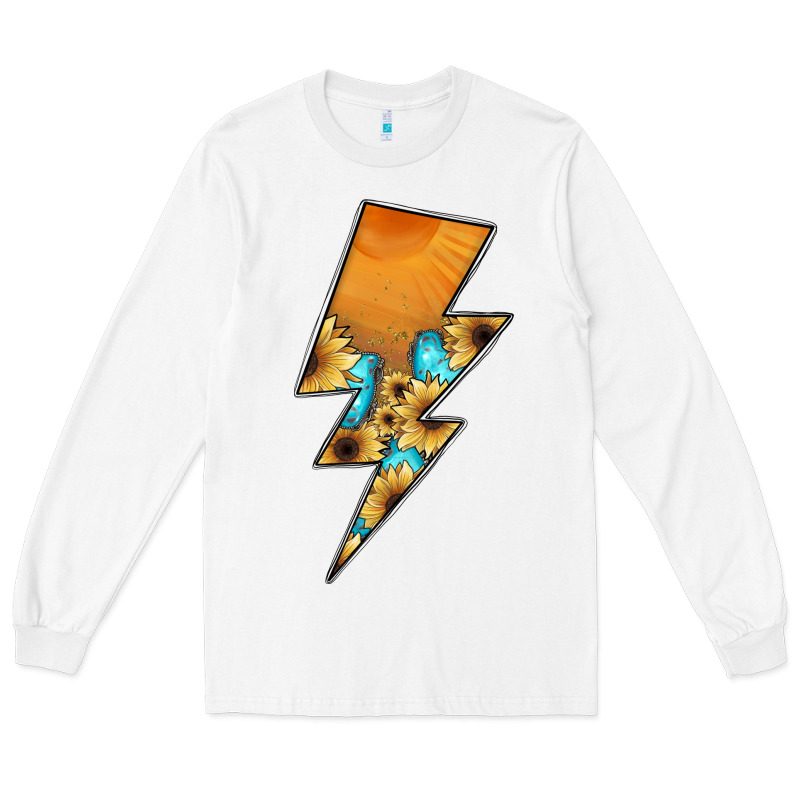Lightning Bolt Long Sleeve Tee by JahusDesignShop | Teevron