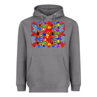 Storm Autism brushstrokes Heavyweight Hoodie - CowGirlArtShop