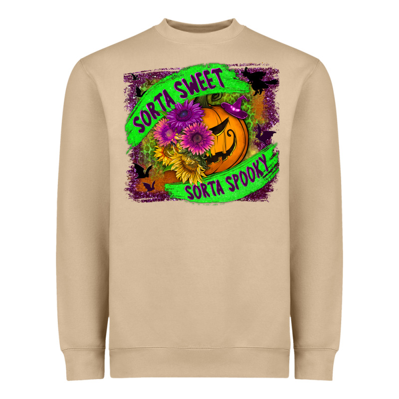 Sorta Sweet Spooky Heavyweight Sweatshirt by BundleAndBundleShop | Teevron