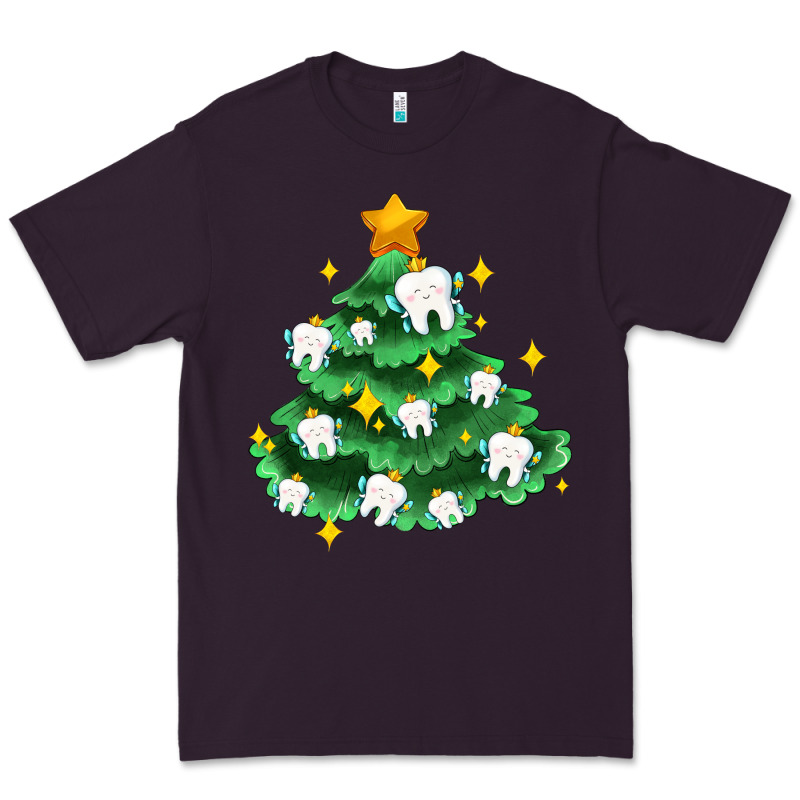 Christmas Tree With Teeth Premium Tee by AdoDesignShop | Teevron